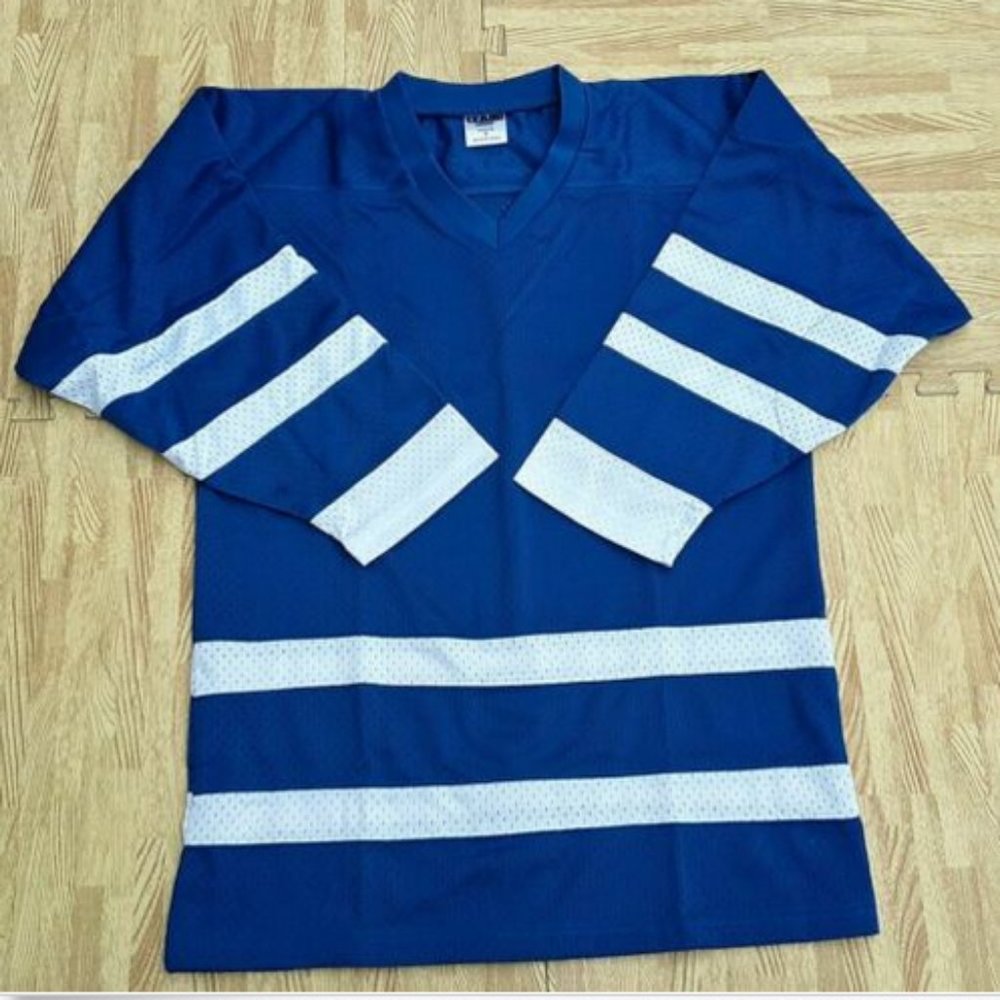 NOS YOUTH ICE HOCKEY PRACTICE JERSEY TORONTO MAPLE